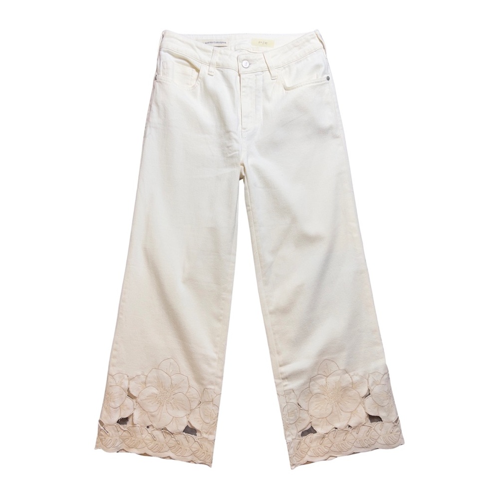 Pilcro and the Letterpress Pilcro Stet Mid-Rise Cutout Cropped Jeans - Picture 6 of 16